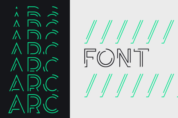 Arc: The Creative Display Font That Commands Attention
