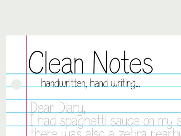 Clean Notes: The Art of Beautiful, Legible Handwriting