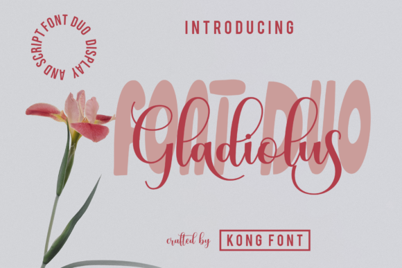 Gladiolus: A Playful Script for Modern Creators