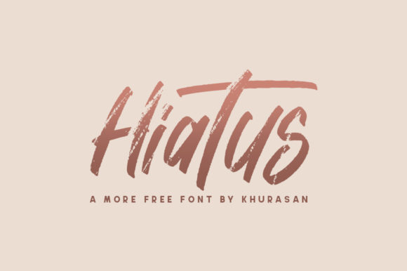 Hiatus: The Modern Handwritten Font for Relatable Brands