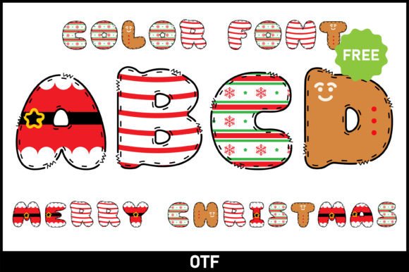 Merry Christmas: The Festive Display Font for Playful Designs