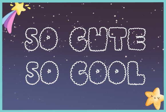 So Cute so Cool: The Display Font That Balances Whimsy and Style