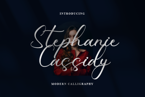 Stephanie Cassidy: A Script Font for Modern Branding