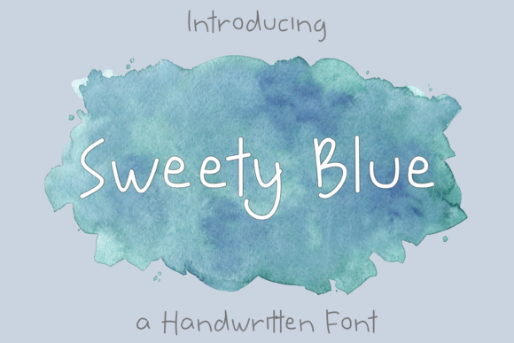 Sweety Blue: Unlocking Potential with a Friendly Handwritten Font