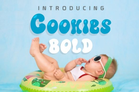 The Cookies Font: A Playful Display Typeface for Crafters and Designers
