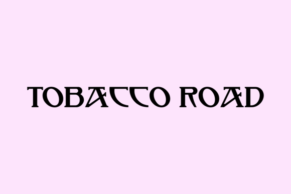 Tobacco Road: A Vintage Serif for Timeless Branding