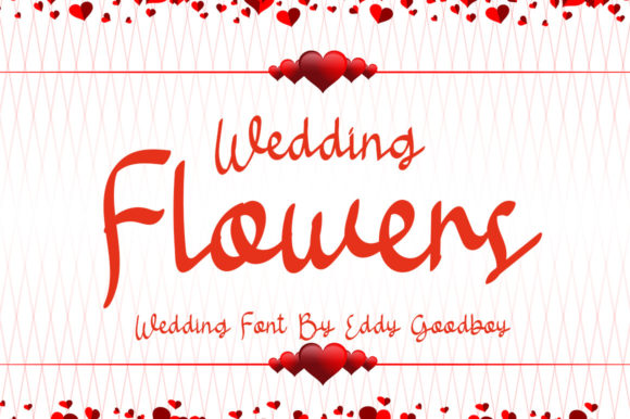 Wedding Flowers: A Script Font for Elegant Branding