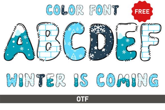 Winter is Coming: A Creative Font for Whimsical Projects