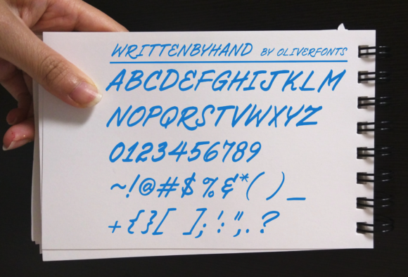 Written by Hand: The All-Caps Script for Authentic Designs